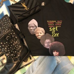 Black History Month Set it Off Tee